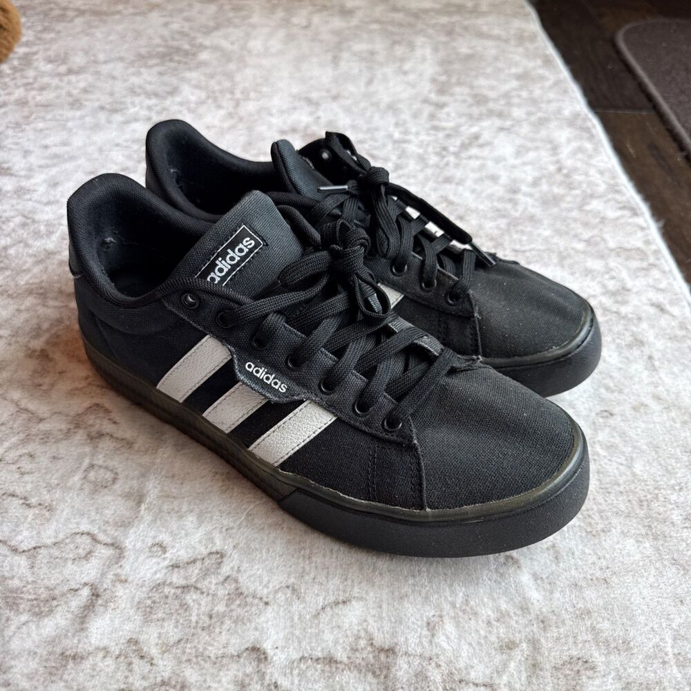 Size 9.5- Adidas Daily 3.0 'Translucent Outsole Black White' FW7050